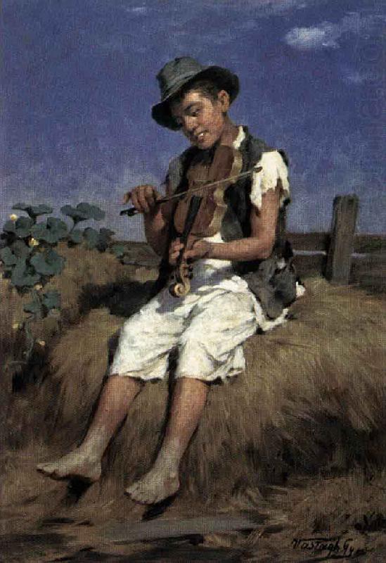 Fiddler Gypsy Boy, Gyorgy Vastagh